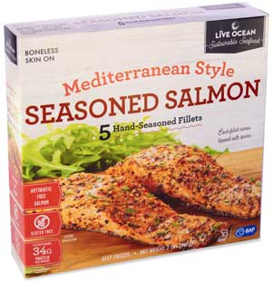 mediterranean seasoned salmon